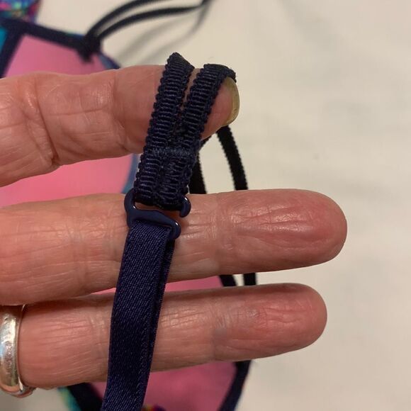 Pink Victoria's Secret size 32B DATE push-up wired padded bra. Multi color - Picture 6 of 9